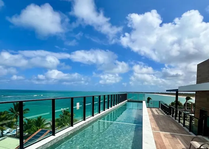 Makadamia Prime 107 - Flat Na Beira-Mar De Porto De Galinhas